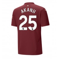 Maglie da calcio Manchester City Manuel Akanji #25 Terza Maglia 2024-25 Manica Corta